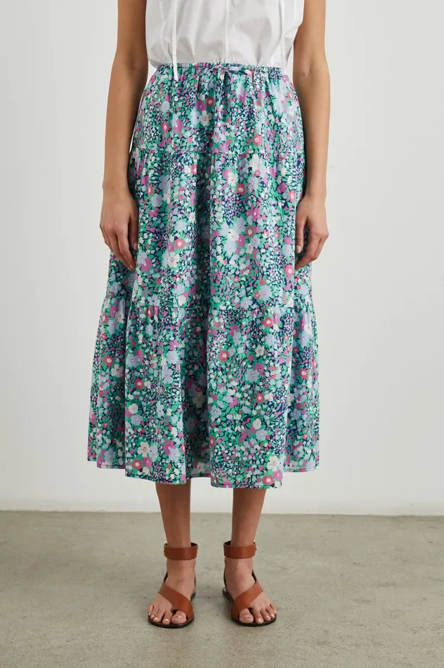 Rails Skirts Women MARY SKIRT Navy Leilani Floral
