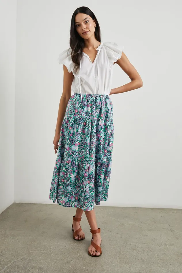 Rails Skirts Women MARY SKIRT Navy Leilani Floral
