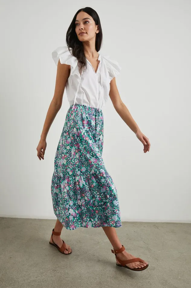 Rails Skirts Women MARY SKIRT Navy Leilani Floral