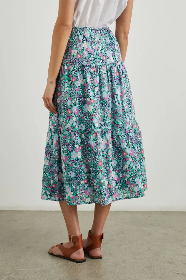 Rails Skirts Women MARY SKIRT Navy Leilani Floral