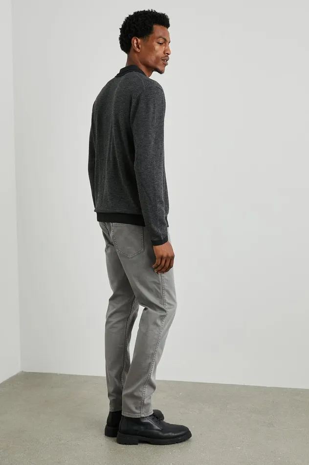 Rails Sweaters Men GREENWICH SWEATER Twilight Ice