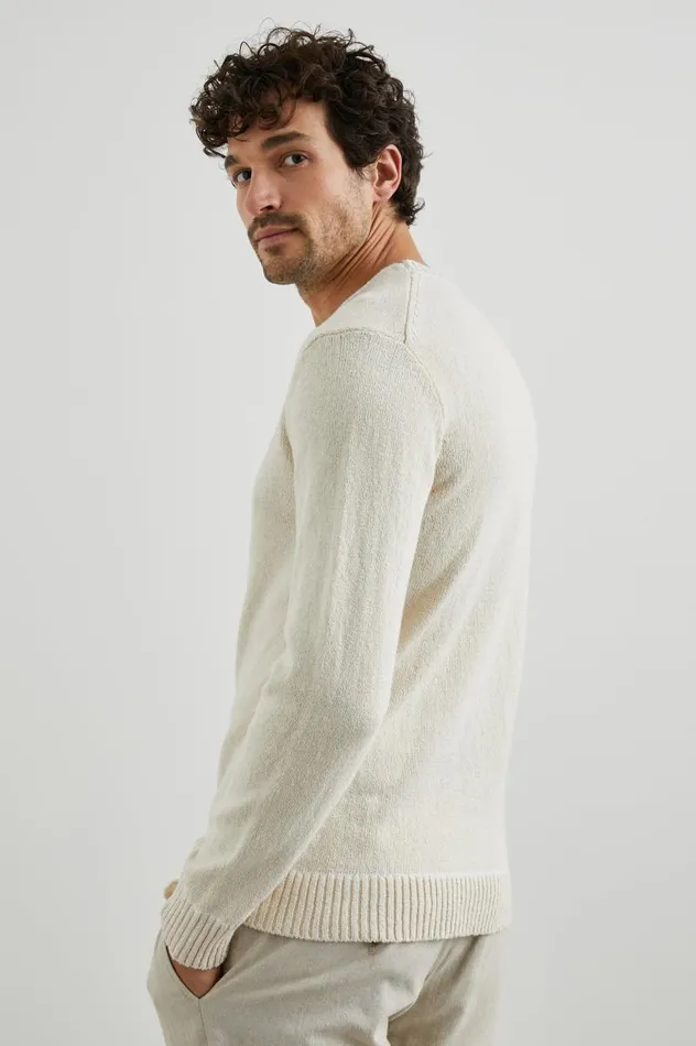 Rails Sweaters Men VES SWEATER Buttercream