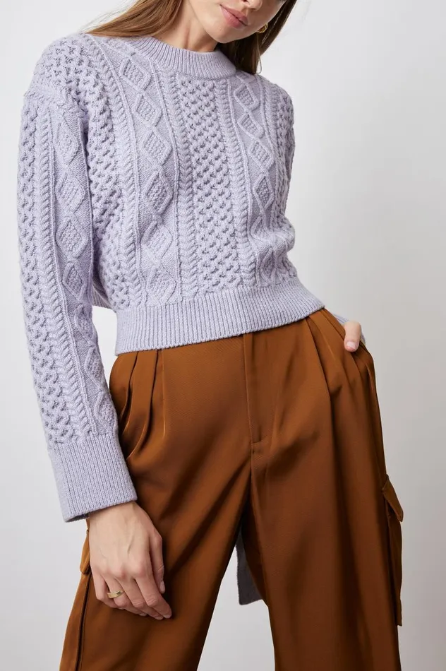 Rails Sweaters Women AMY SWEATER Lavender