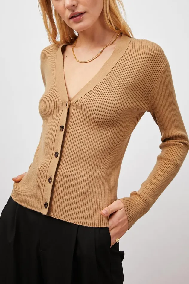 Rails Sweaters Women BEAU CARDIGAN Camel