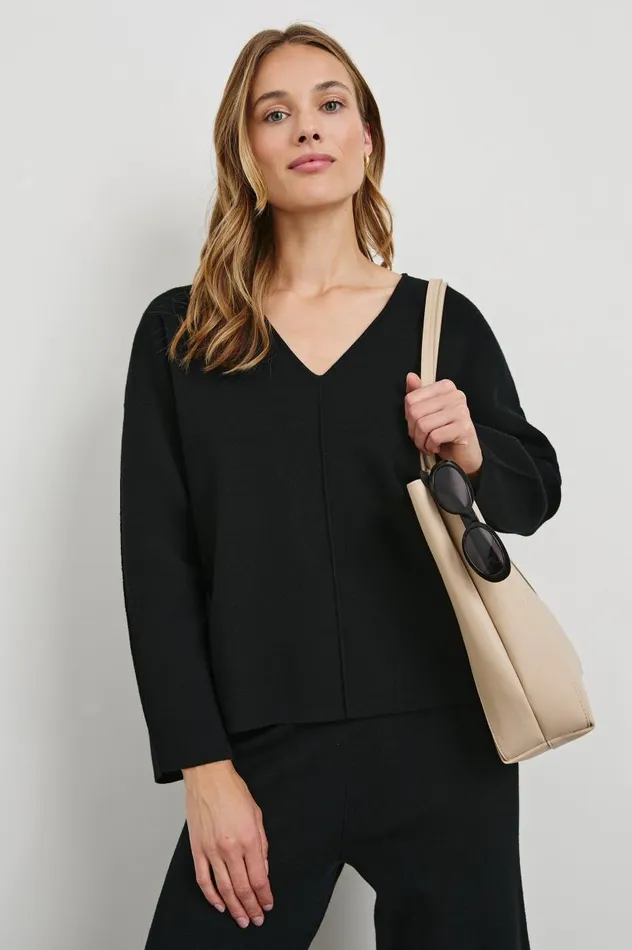 Rails Sweaters Women HOLLYN SWEATER Black