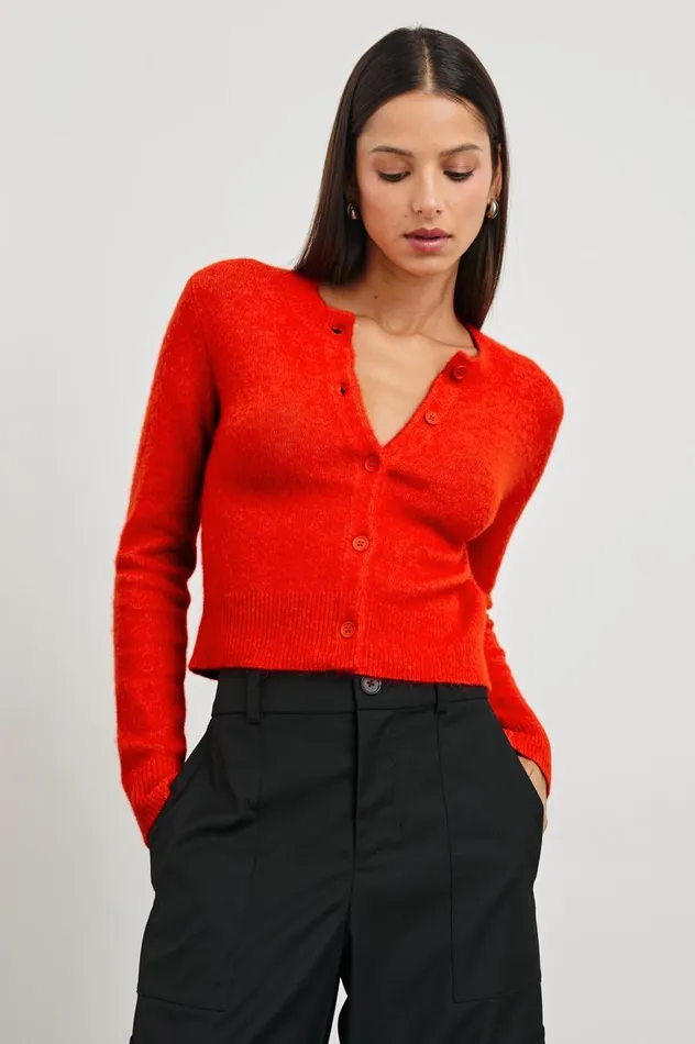 Rails Sweaters Women MATILDA SWEATER Cherry