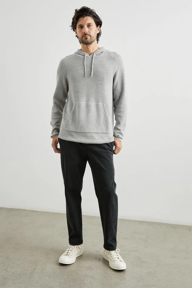 Rails Sweatshirts and Hoodies Men MATADOR HOODIE Grey Heather