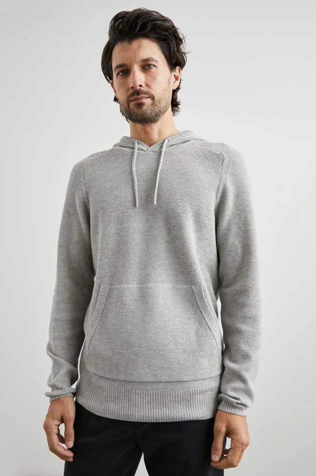 Rails Sweatshirts and Hoodies Men MATADOR HOODIE Grey Heather
