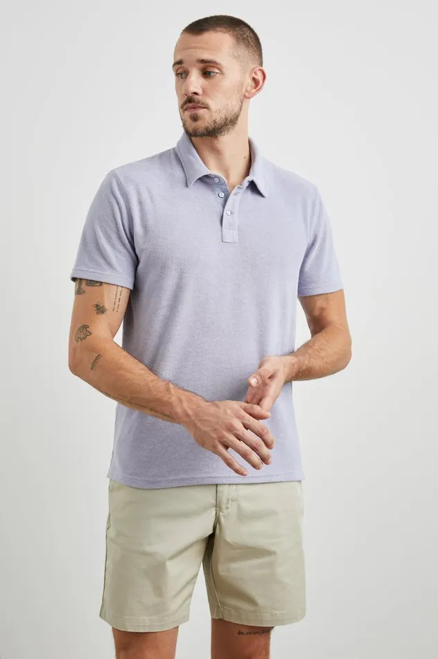Rails TShirts and Thermals Men RHEN POLO SHIRT French Lavender
