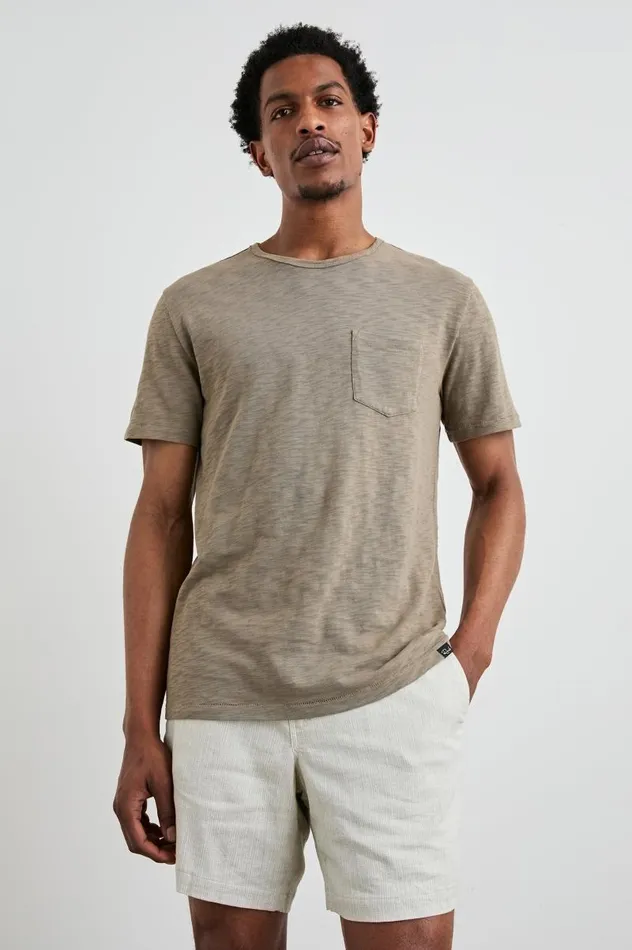 Rails TShirts and Thermals Men SKIPPER TSHIRT Barley