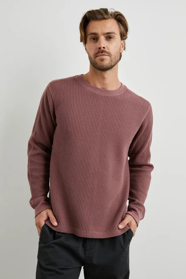Rails TShirts and Thermals Men WADE THERMAL Brick