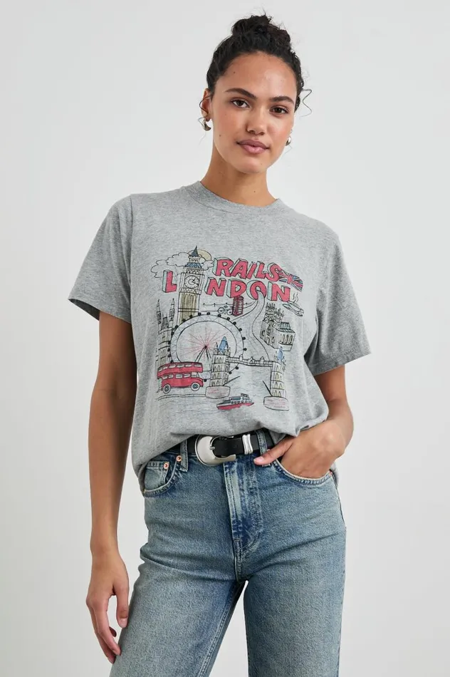 Rails Tops Women BOYFRIEND TSHIRT Rails London