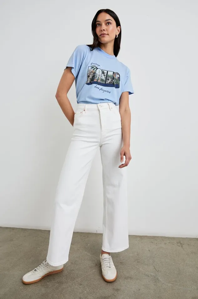 Rails Tops Women BOYFRIEND TSHIRT Rails Los Angeles Blue