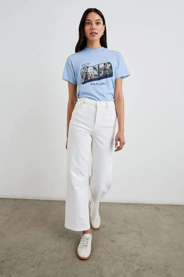 Rails Tops Women BOYFRIEND TSHIRT Rails Los Angeles Blue
