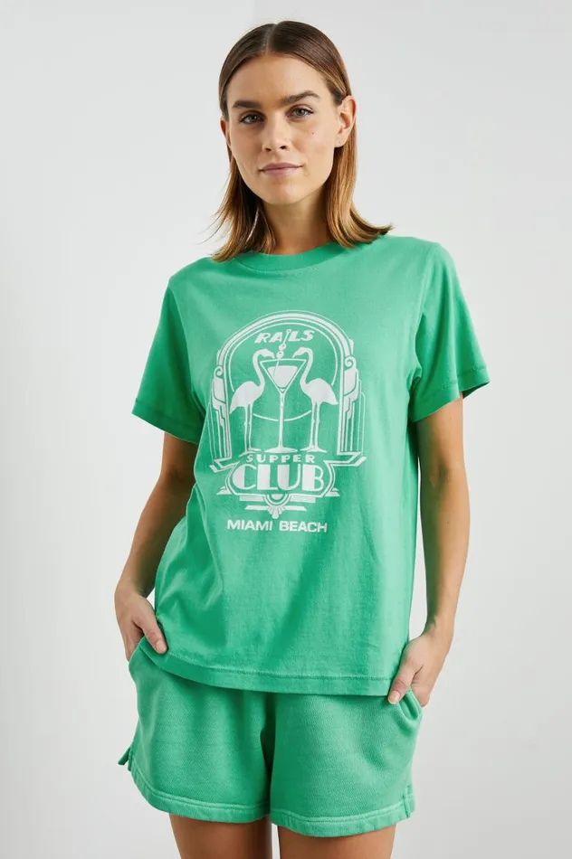 Rails Tops Women BOYFRIEND TSHIRT Supper Club