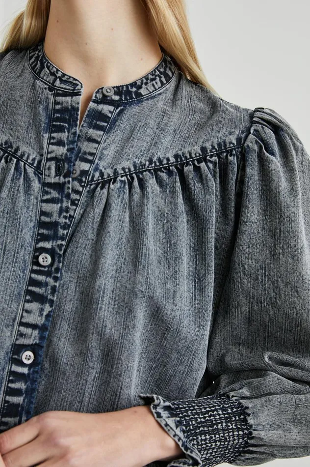 Rails Tops Women DAPHNE SHIRT Ink Wash