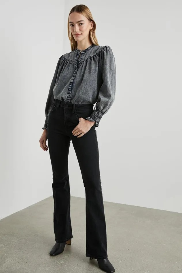 Rails Tops Women DAPHNE SHIRT Ink Wash