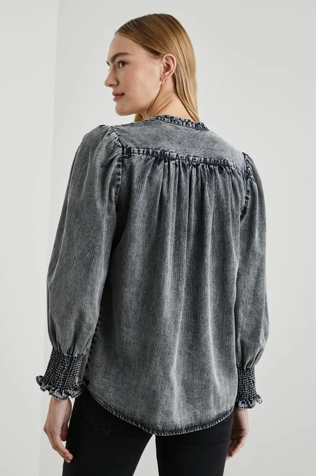 Rails Tops Women DAPHNE SHIRT Ink Wash