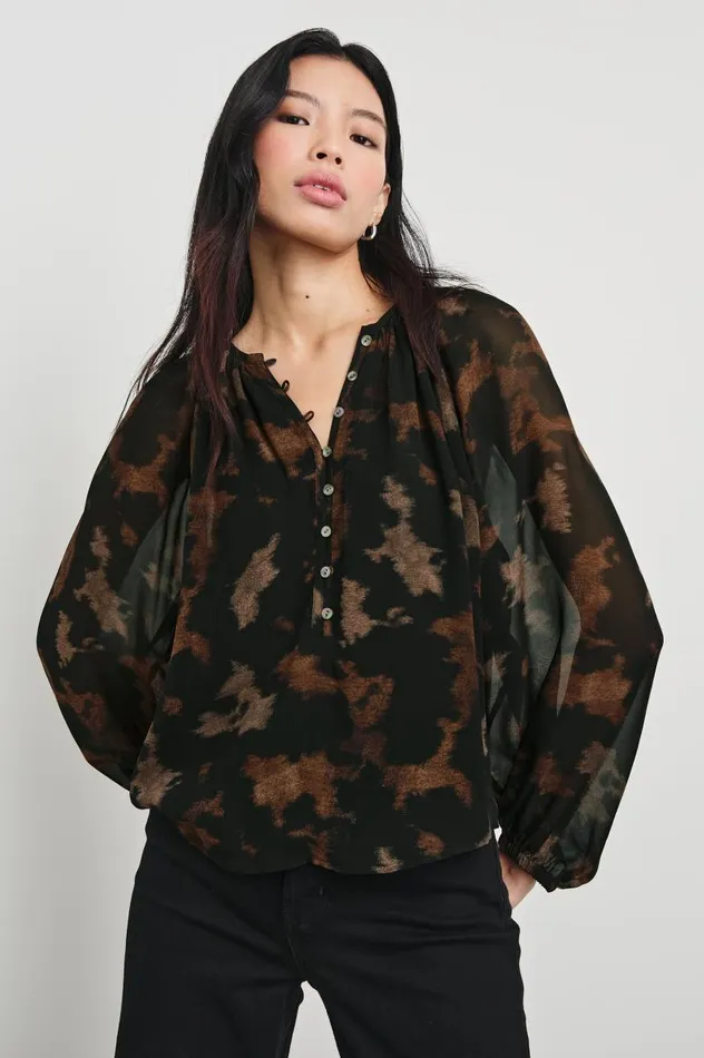 Rails Tops Women INDI TOP Diffused Sandstone