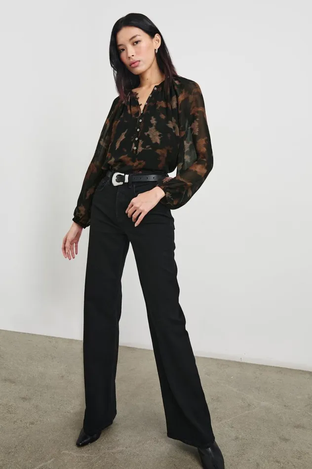 Rails Tops Women INDI TOP Diffused Sandstone