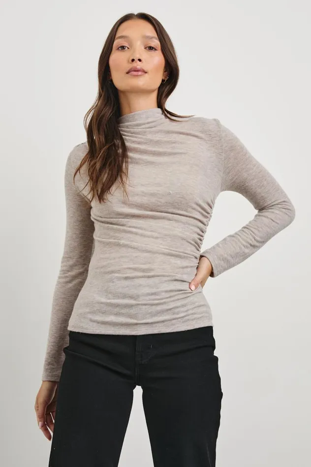Rails Tops Women JOELLE TOP Heather Oatmeal