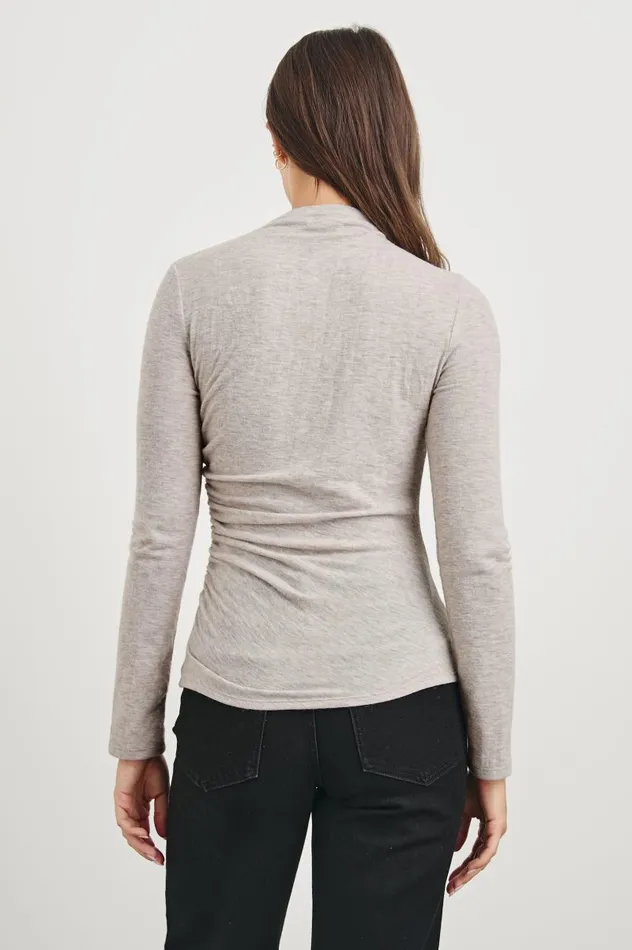 Rails Tops Women JOELLE TOP Heather Oatmeal