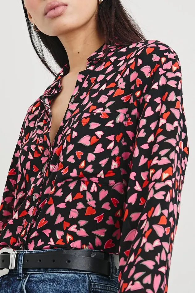 Rails Tops Women JOSEPHINE SHIRT Love Struck