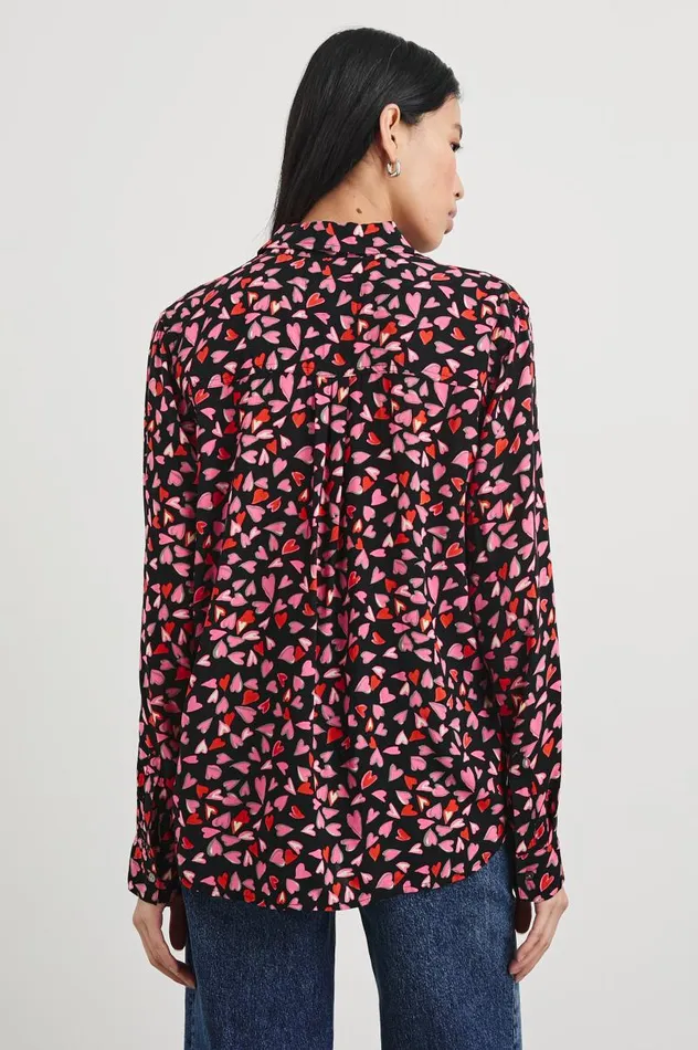 Rails Tops Women JOSEPHINE SHIRT Love Struck