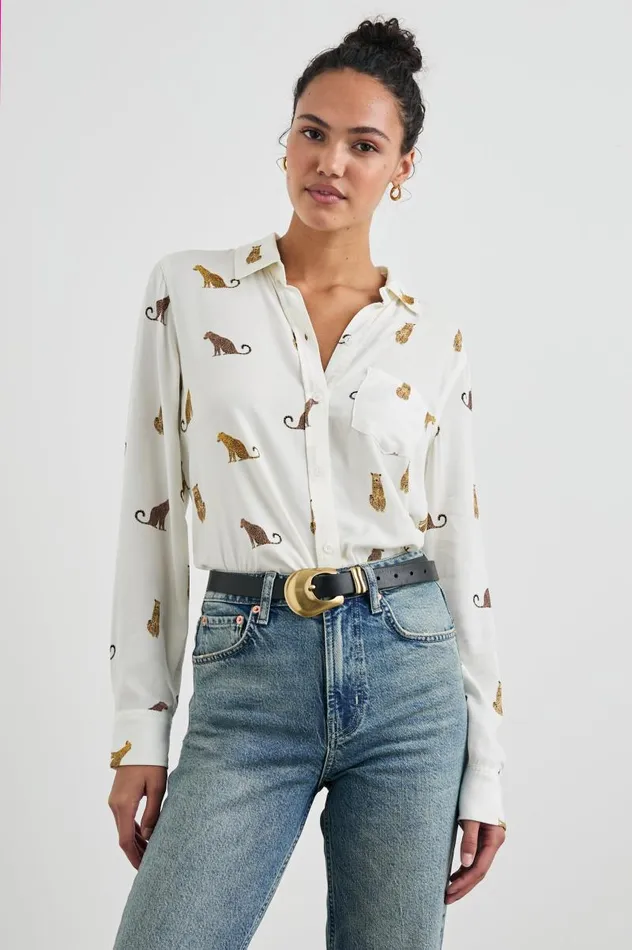 Rails Tops Women KATHRYN SHIRT Wild Animals