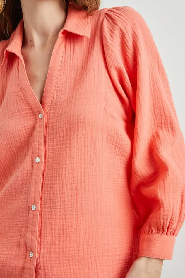 Rails Tops Women LO SHIRT Papaya