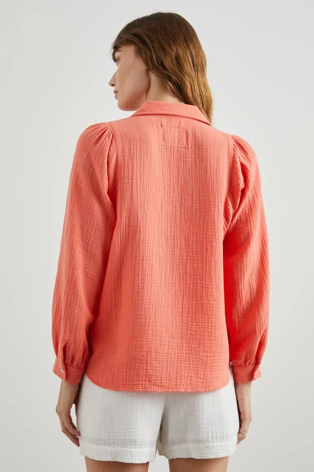Rails Tops Women LO SHIRT Papaya