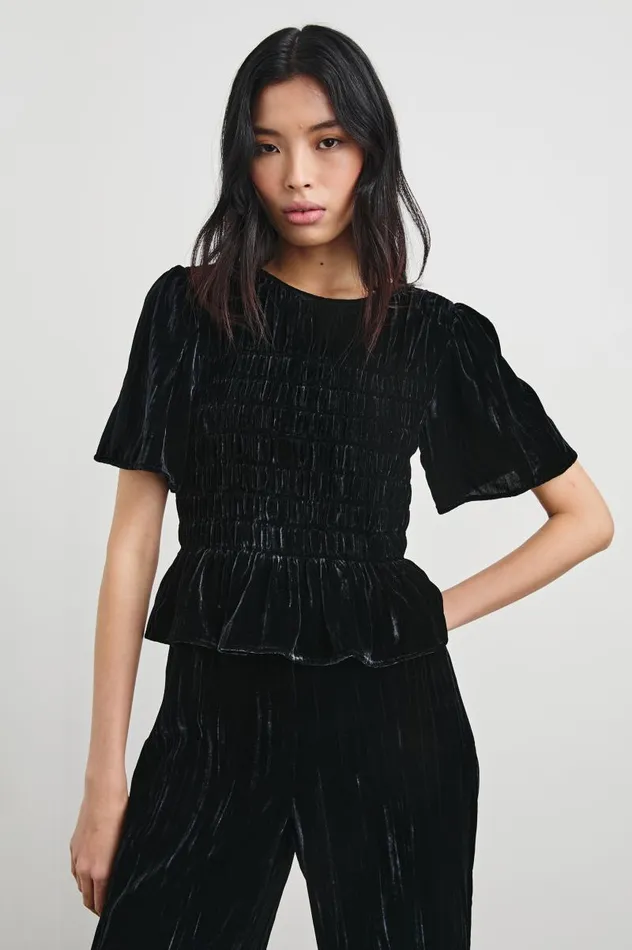 Rails Tops Women ROSIE TOP Black Velvet