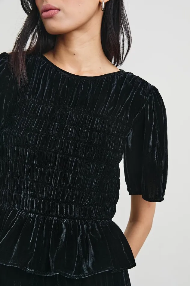 Rails Tops Women ROSIE TOP Black Velvet