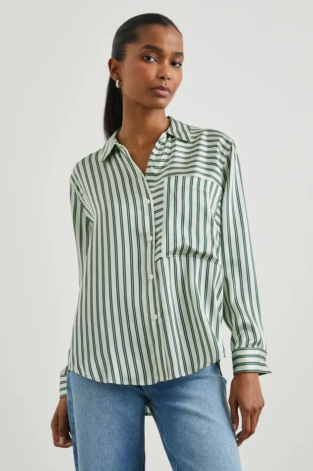 Rails Tops Women SPENCER SHIRT Eden Stripe