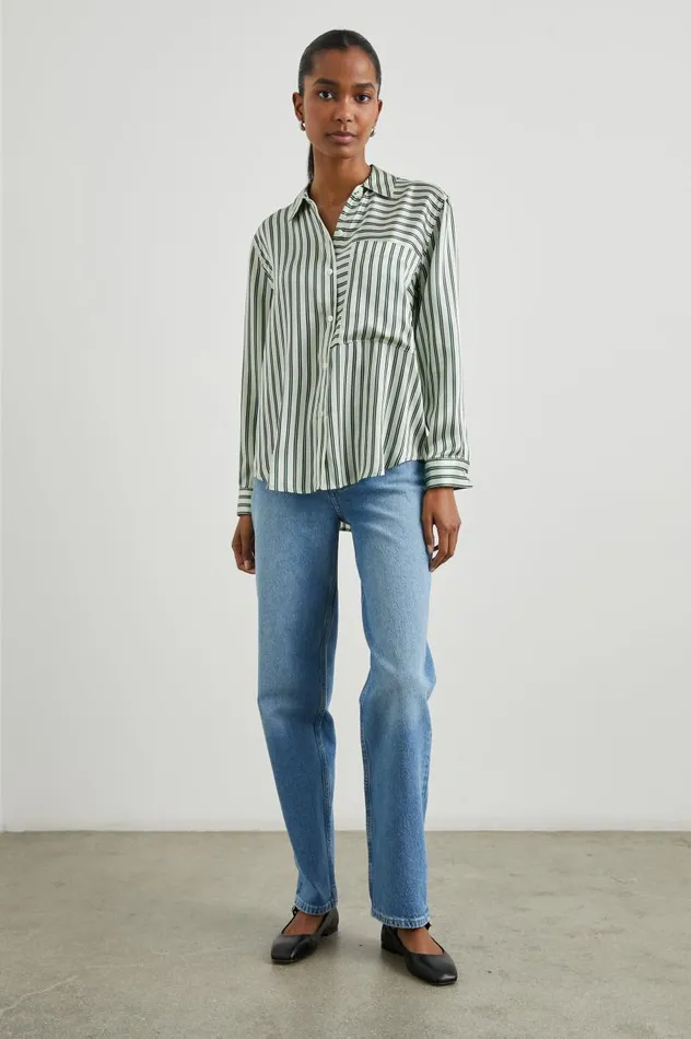 Rails Tops Women SPENCER SHIRT Eden Stripe