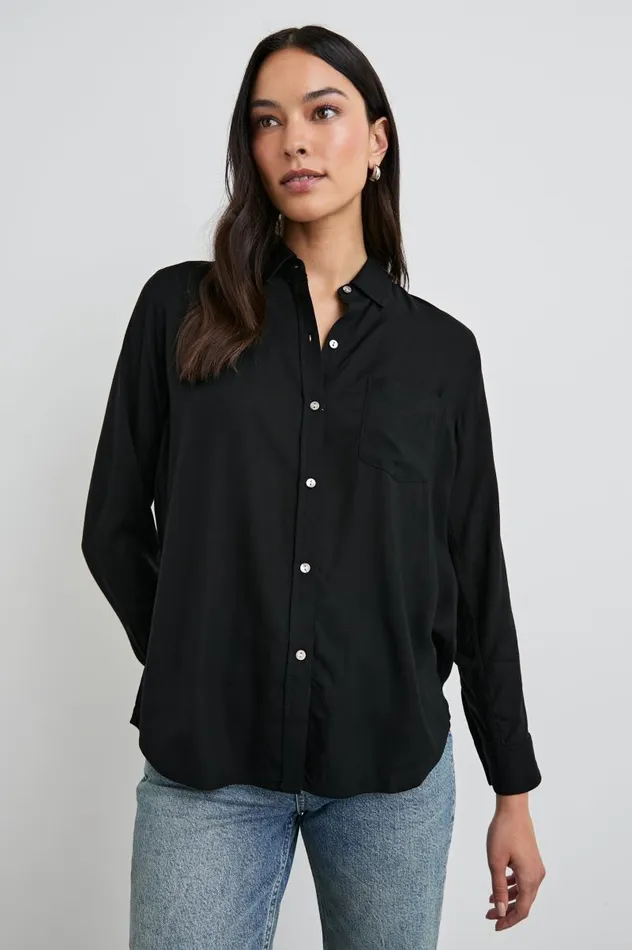 Rails Tops Women WREN SHIRT Black