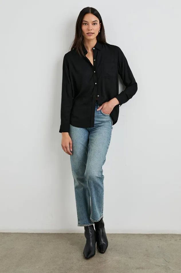 Rails Tops Women WREN SHIRT Black