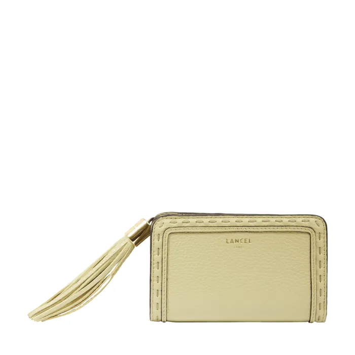 Rectangular Zip Compact Wallet Anise Women Lancel Wallet