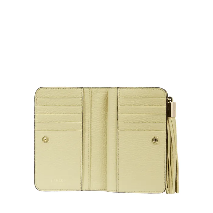Rectangular Zip Compact Wallet Anise Women Lancel Wallet Rectangular Zip Compact Wallet Anise Women Lancel Wallet