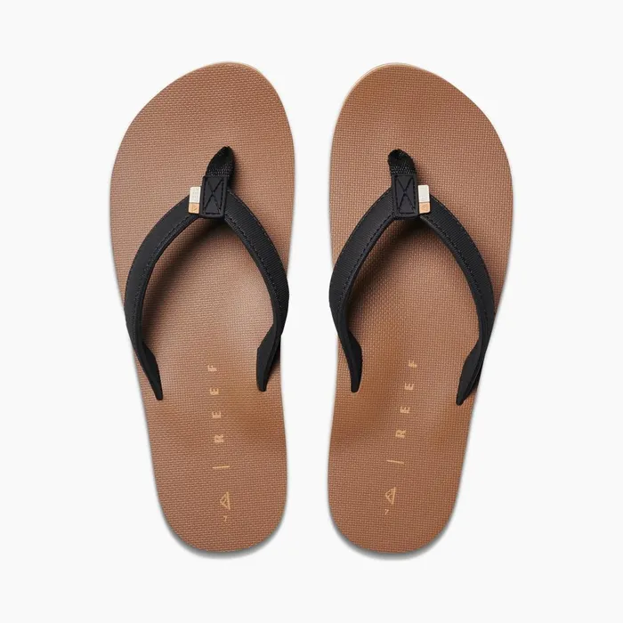 Reef Flip Flops Women Solana Blacktan