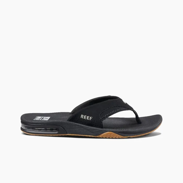 Reef Sandals Men Fanning Blacksilver