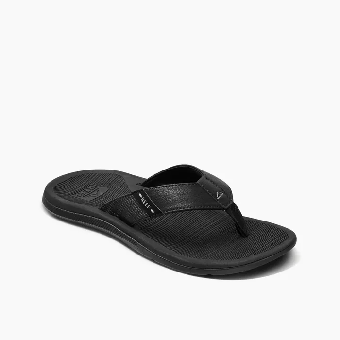 Reef Sandals Men Santa Ana All Black Reef Sandals Men Santa Ana All Black