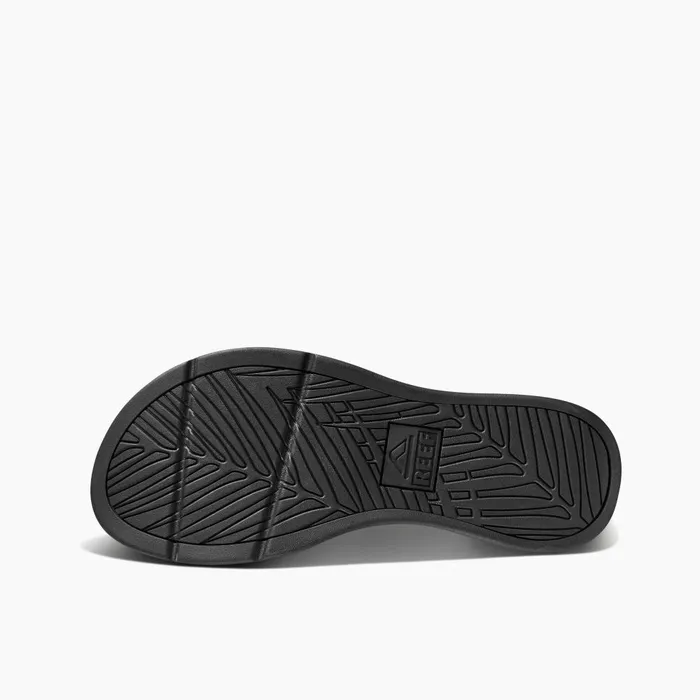 Reef Sandals Men Santa Ana All Black Reef Sandals Men Santa Ana All Black