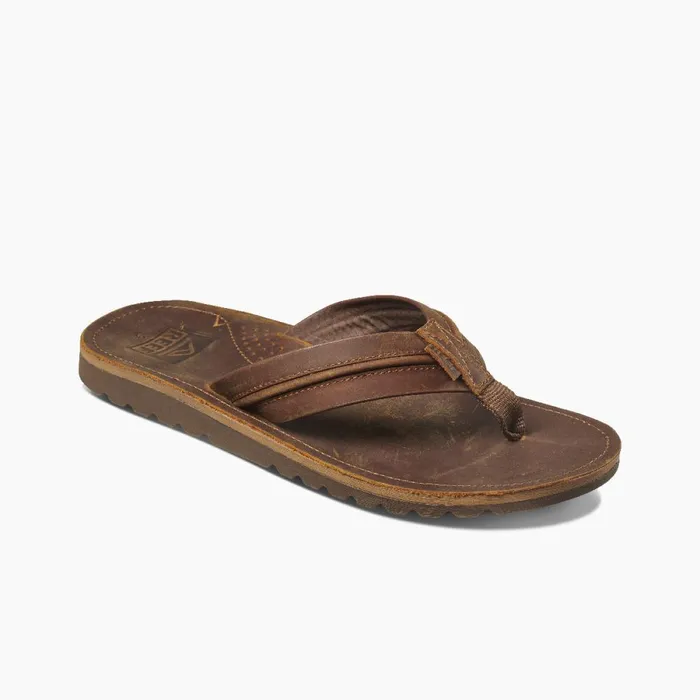 Reef Sandals Men Voyage Lux Brownbrown Reef Sandals Men Voyage Lux Brownbrown