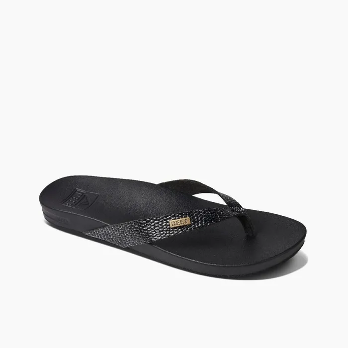 Reef Sandals Women Cushion Court Black Sassy