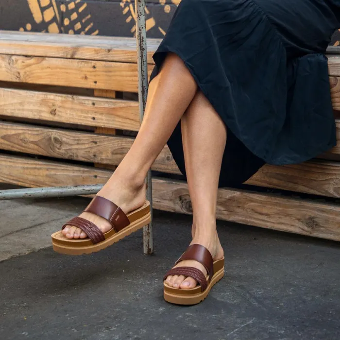 Reef Sandals Women Cushion Vista Hi Chocolate Braid Reef Sandals Women Cushion Vista Hi Chocolate Braid