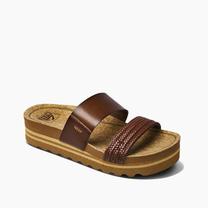 Reef Sandals Women Cushion Vista Hi Chocolate Braid Reef Sandals Women Cushion Vista Hi Chocolate Braid