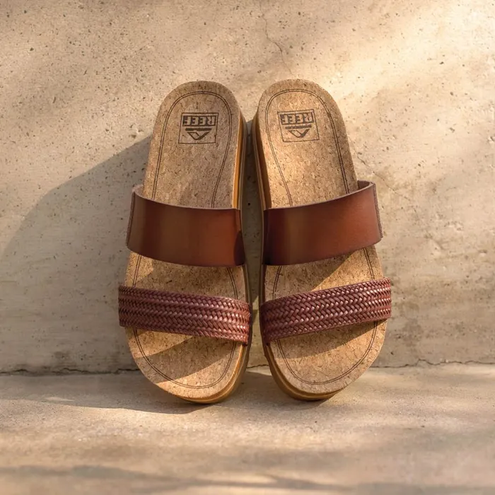 Reef Sandals Women Cushion Vista Hi Chocolate Braid Reef Sandals Women Cushion Vista Hi Chocolate Braid