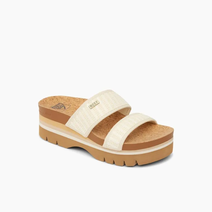 Reef Sandals Women Cushion Vista Higher Raffia