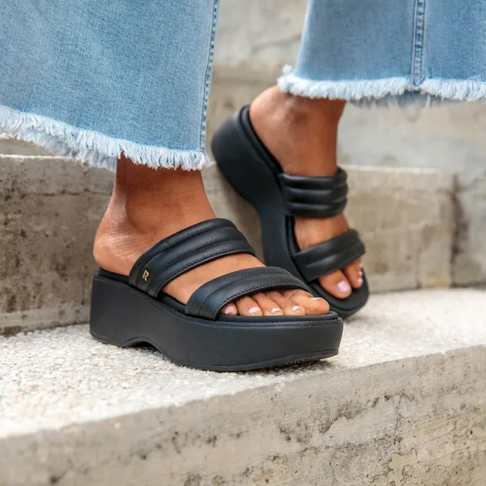 Reef Sandals Women Lofty Lux Hi Black